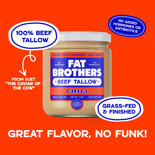 CHILI SEASONED - GRASS-FED BEEF TALLOW
