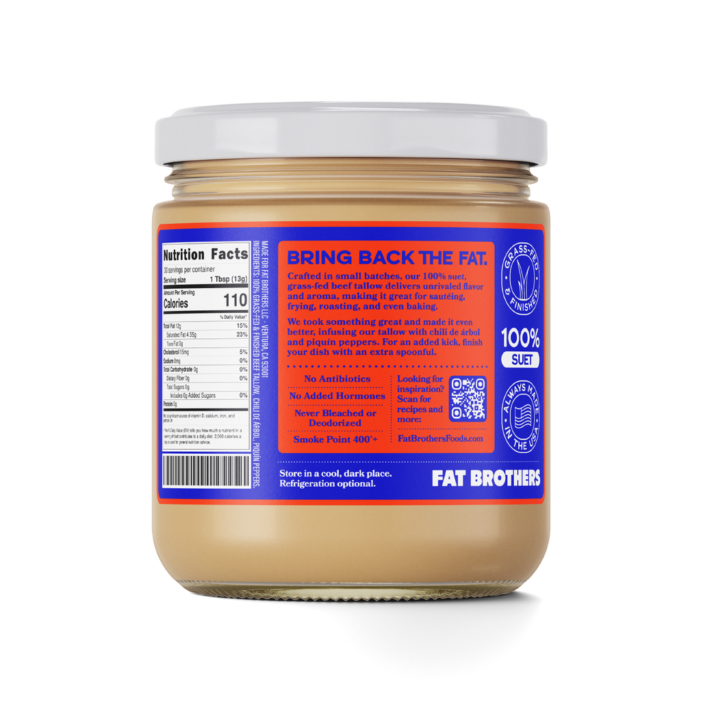 CHILI SEASONED - GRASS-FED BEEF TALLOW