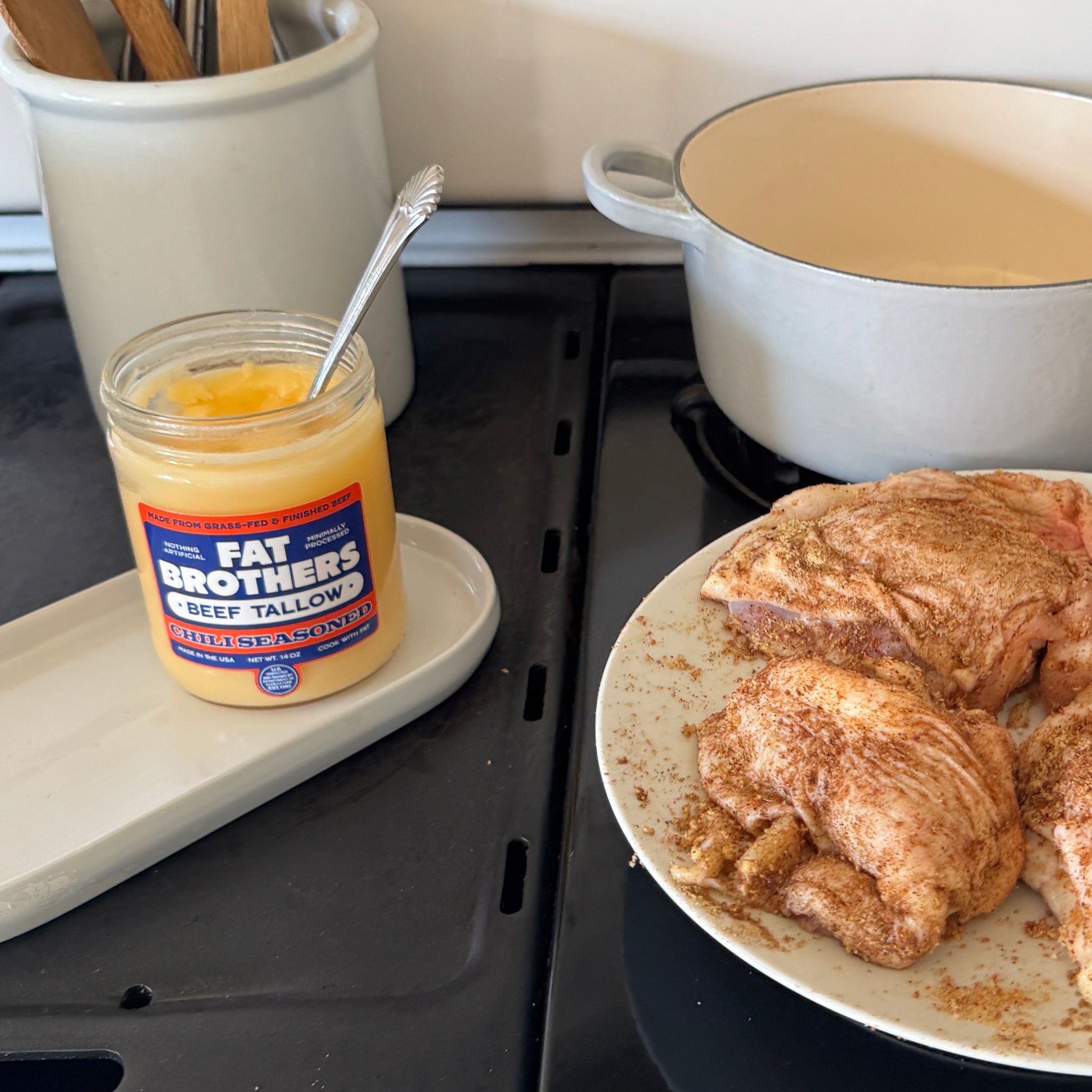 CHILI SEASONED - GRASS-FED BEEF TALLOW